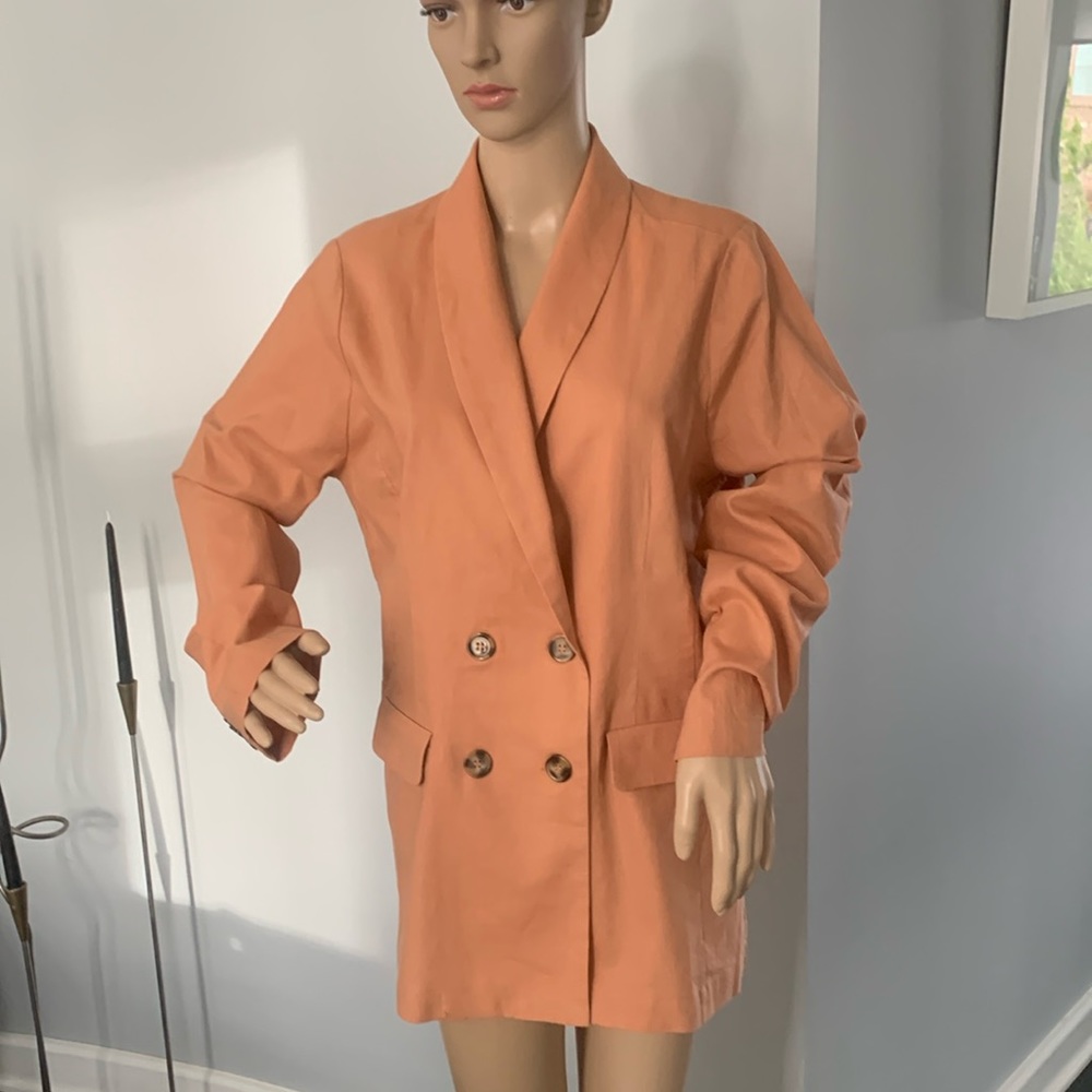 NWT Saks 5th Avenue Linen Blazer